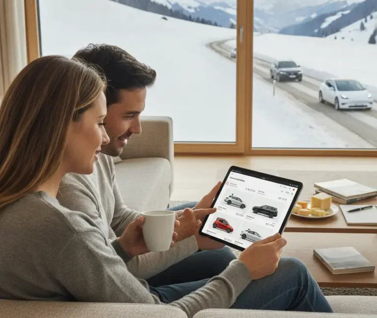 Online nach Autos suchen, was Schweizer Käufer erwarten
