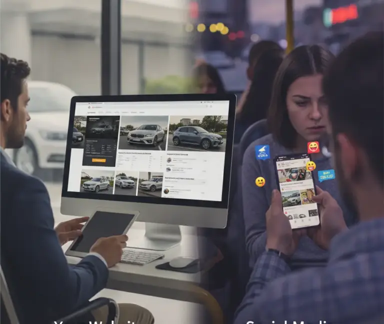 Why Your Website Over Social Media Sells More Cars